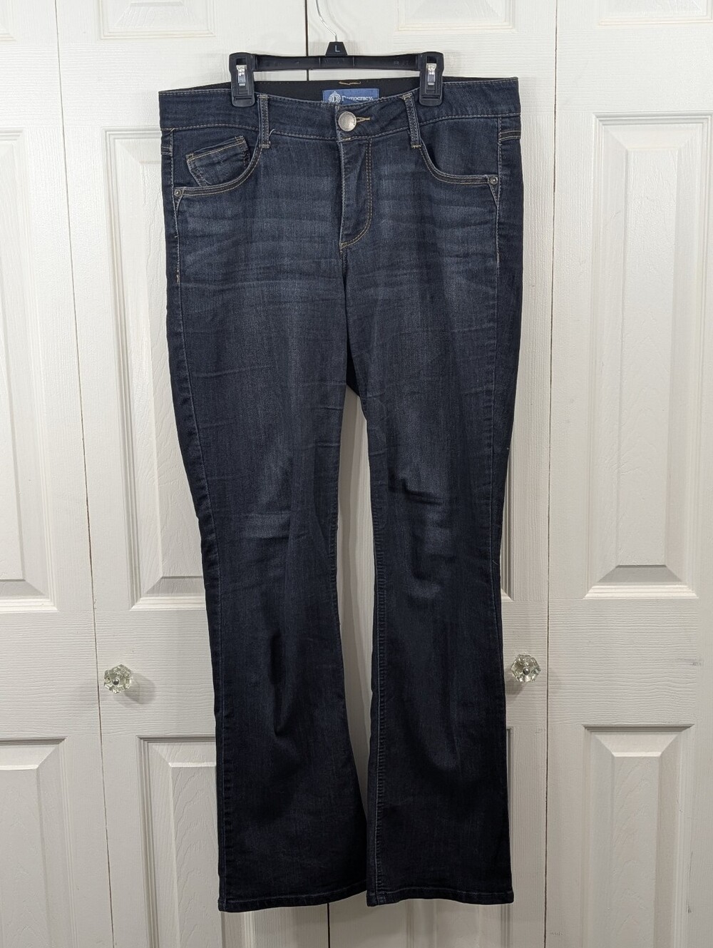 Democracy "AB" Solution Bootcut Jeans - Size 10